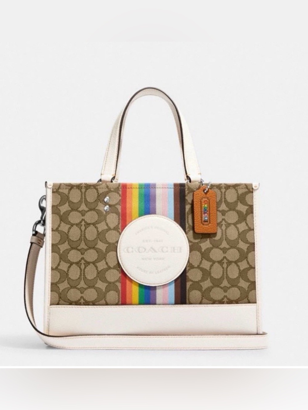 Coach Dempsey carryall in Signature Jacquard Tote